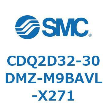 薄形シリンダ CDQ2D32-3 SMC