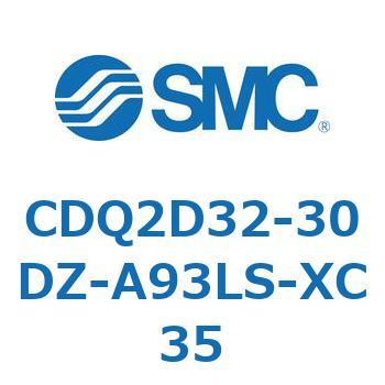 薄形シリンダ CDQ2D32-3 SMC
