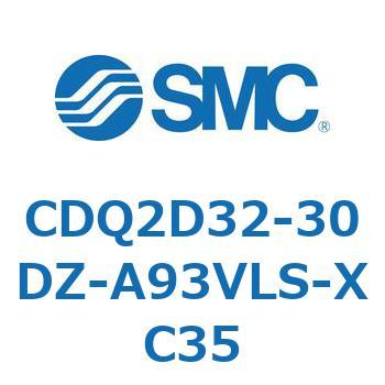 薄形シリンダ CDQ2D32-3 SMC