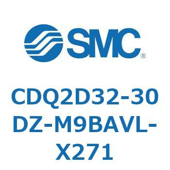 薄形シリンダ CDQ2D32-3 SMC