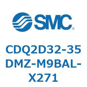 薄形シリンダ CDQ2D32-3 SMC