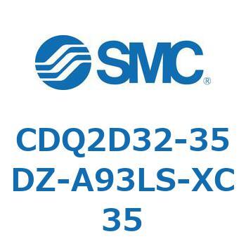 薄形シリンダ CDQ2D32-3 SMC
