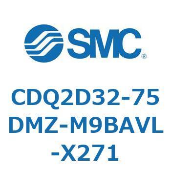 薄形シリンダ CDQ2D32-7 SMC