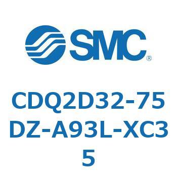 薄形シリンダ CDQ2D32-7 SMC