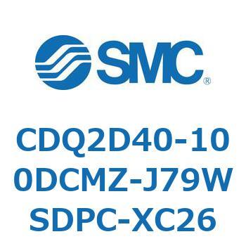 薄形シリンダ CDQ2D40-1 SMC