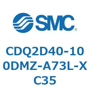 薄形シリンダ CDQ2D40-1 SMC