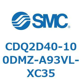 薄形シリンダ CDQ2D40-1 SMC