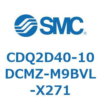薄形シリンダ CDQ2D40-1 SMC