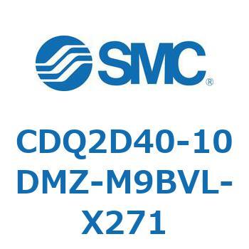 薄形シリンダ CDQ2D40-1 SMC