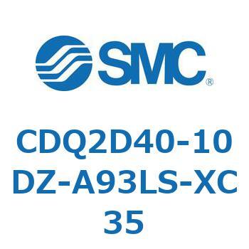 薄形シリンダ CDQ2D40-1 SMC