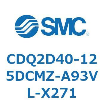 薄形シリンダ CDQ2D40-1 SMC