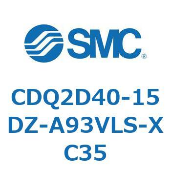 薄形シリンダ CDQ2D40-1 SMC