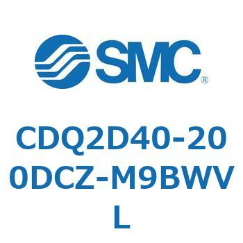 薄形シリンダ CDQ2D40-2 SMC