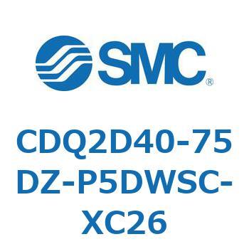 薄形シリンダ CDQ2D40-7 SMC