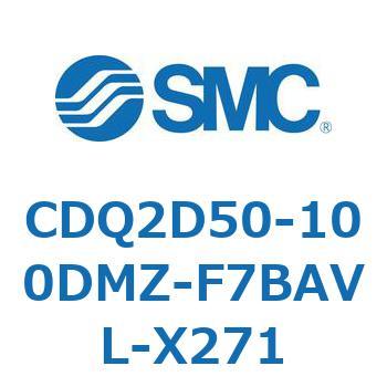 薄形シリンダ CDQ2D50-1 SMC