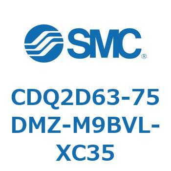 薄形シリンダ CDQ2D63-7 SMC