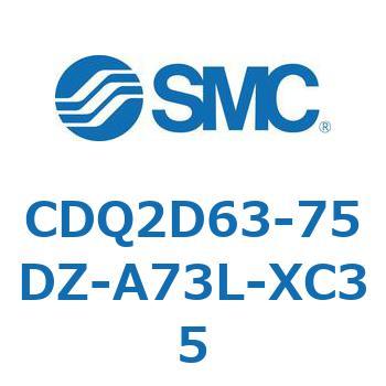 薄形シリンダ CDQ2D63-7 SMC