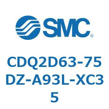 薄形シリンダ CDQ2D63-7 SMC