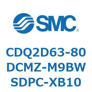 薄形シリンダ CDQ2D63-8 SMC