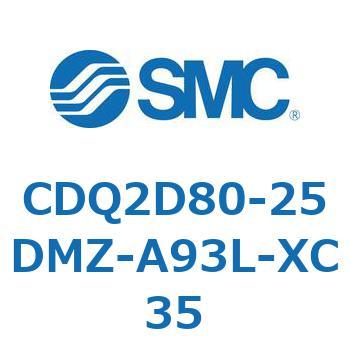 薄形シリンダ CDQ2D80-2 SMC