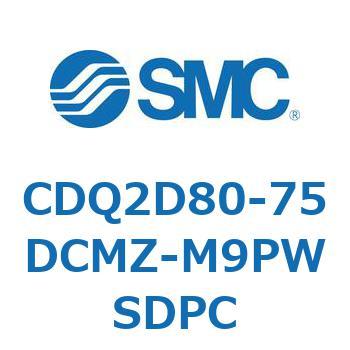 薄形シリンダ CDQ2D80-7 SMC