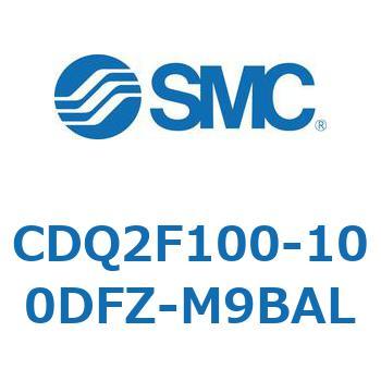 薄形シリンダ CDQ2F100-1 SMC