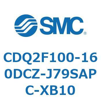 薄形シリンダ CDQ2F100-1 SMC