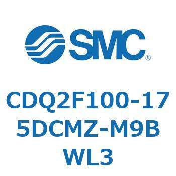 薄形シリンダ CDQ2F100-1 SMC