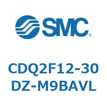 CDQ2F12-30DZ-M9BAVL 薄形シリンダ CDQ2F12-3 SMC 複動片ロッド 標準(ロッド先端めねじ) 空気圧タイプ 10,345円