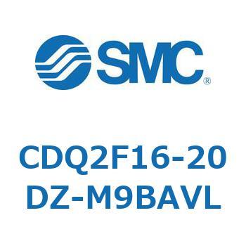 CDQ2F16-20DZ-M9BAVL 薄形シリンダ CDQ2F16-2 SMC 複動片ロッド 標準(ロッド先端めねじ) 空気圧タイプ シリンダストローク20mm 13,980円
