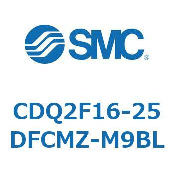CDQ2F16-25DFCMZ-M9BL 薄形シリンダ CDQ2F16-2 SMC 複動片ロッド 空気圧タイプ シリンダストローク25mm 12,980円