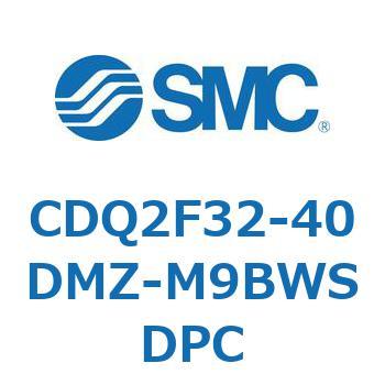 CDQ2F32-40DMZ-M9BWSDPC 薄形シリンダ CDQ2F32-4 SMC 複動片ロッド シリンダストローク40mmエアシリンダ