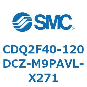 薄形シリンダ CDQ2F40-1 SMC