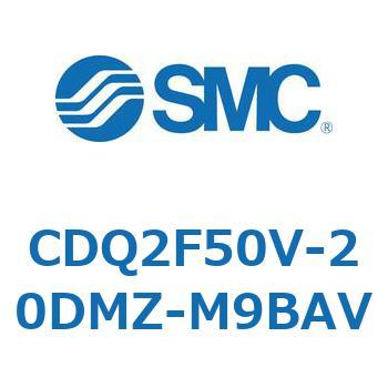 CDQ2F50V-20DMZ-M9BAV 薄形シリンダ CDQ2F50V SMC 複動片ロッド ロッド先端おねじ シリンダストローク20mm 26,980円
