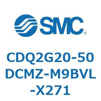 薄形シリンダ CDQ2G20 SMC