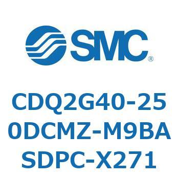 薄形シリンダ CDQ2G40 SMC