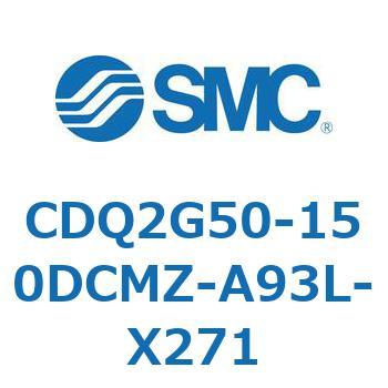 薄形シリンダ CDQ2G50 SMC