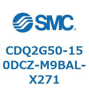 薄形シリンダ CDQ2G50 SMC