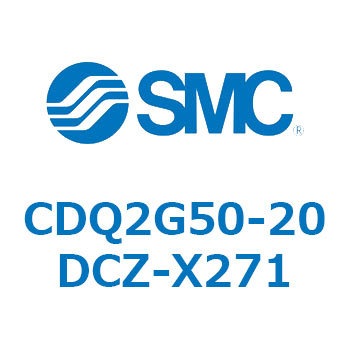 薄形シリンダ CDQ2G50 SMC