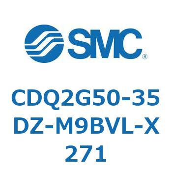 薄形シリンダ CDQ2G50 SMC