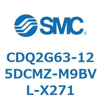 薄形シリンダ CDQ2G63 SMC