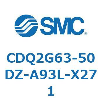 薄形シリンダ CDQ2G63 SMC