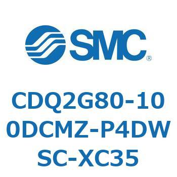 薄形シリンダ CDQ2G80 SMC