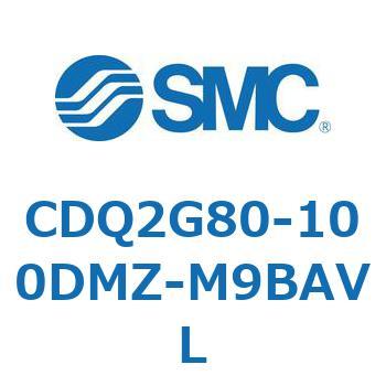 薄形シリンダ CDQ2G80 SMC