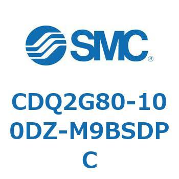 薄形シリンダ CDQ2G80 SMC