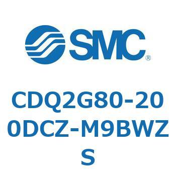 薄形シリンダ CDQ2G80 SMC