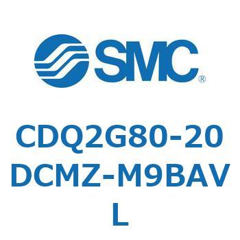 薄形シリンダ CDQ2G80 SMC