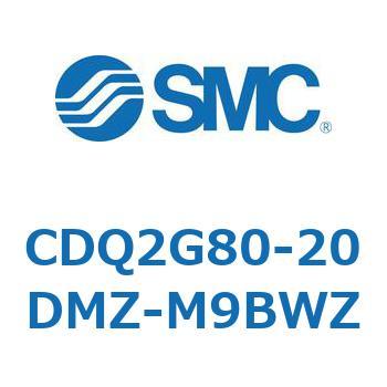 薄形シリンダ CDQ2G80 SMC