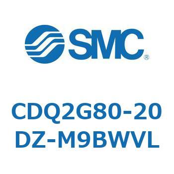 薄形シリンダ CDQ2G80 SMC