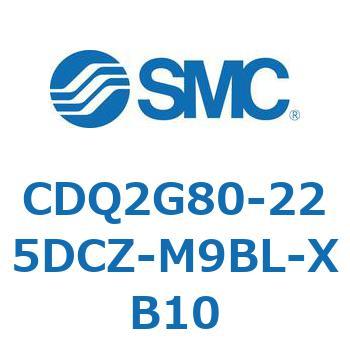 薄形シリンダ CDQ2G80 SMC